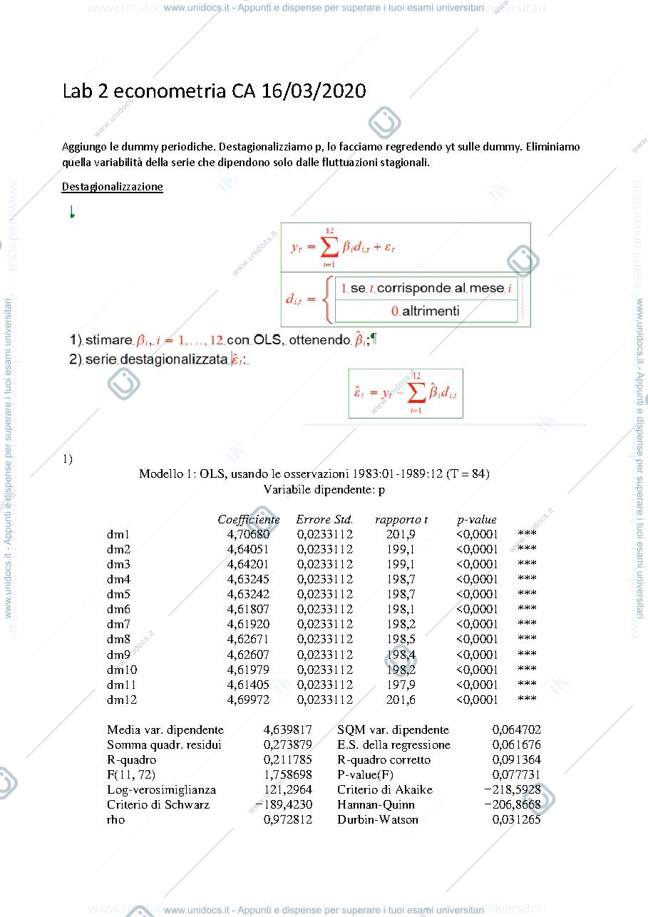 Anteprima pagina 1 — appunti lab 3