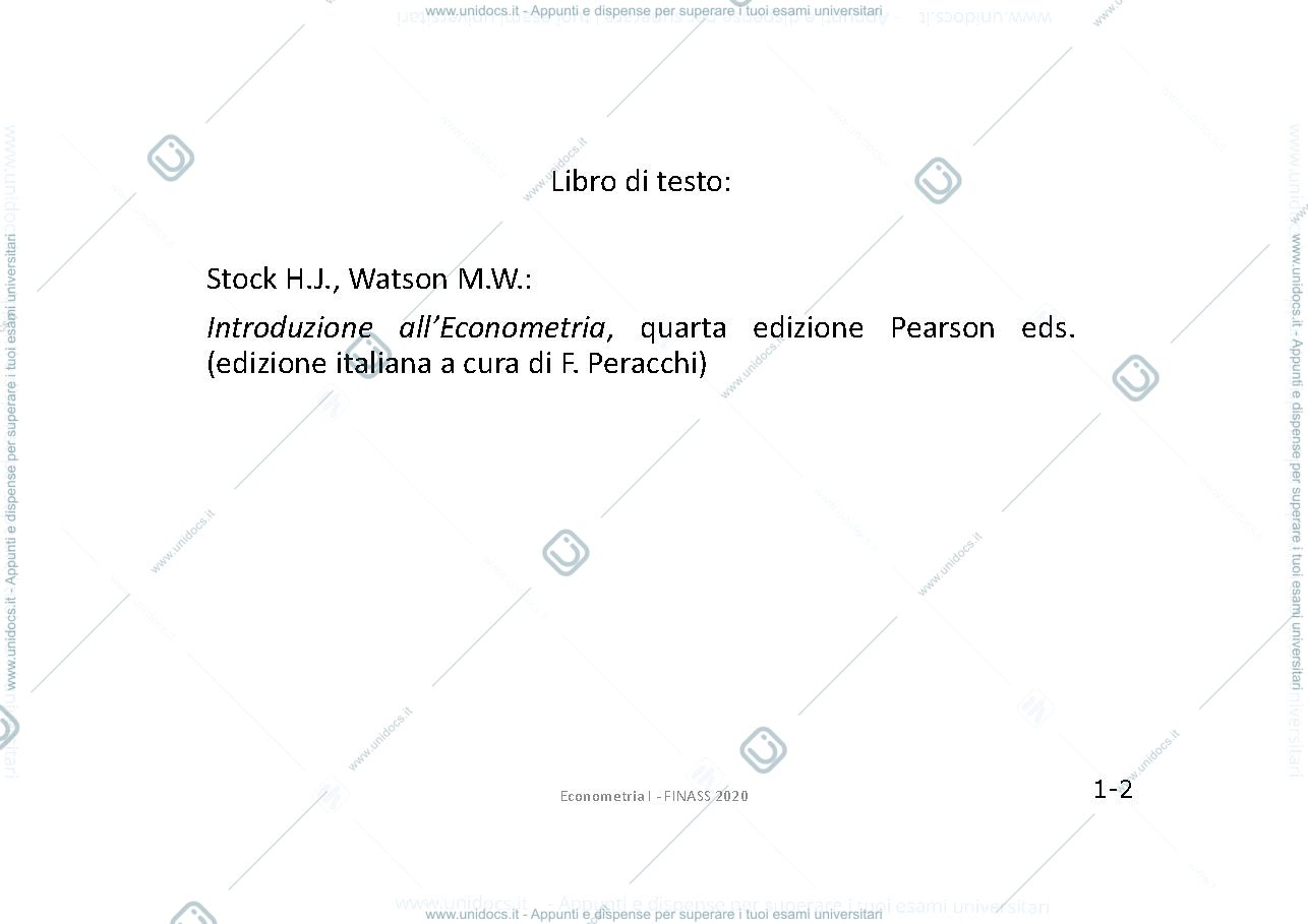 Anteprima pagina 2 — econometria