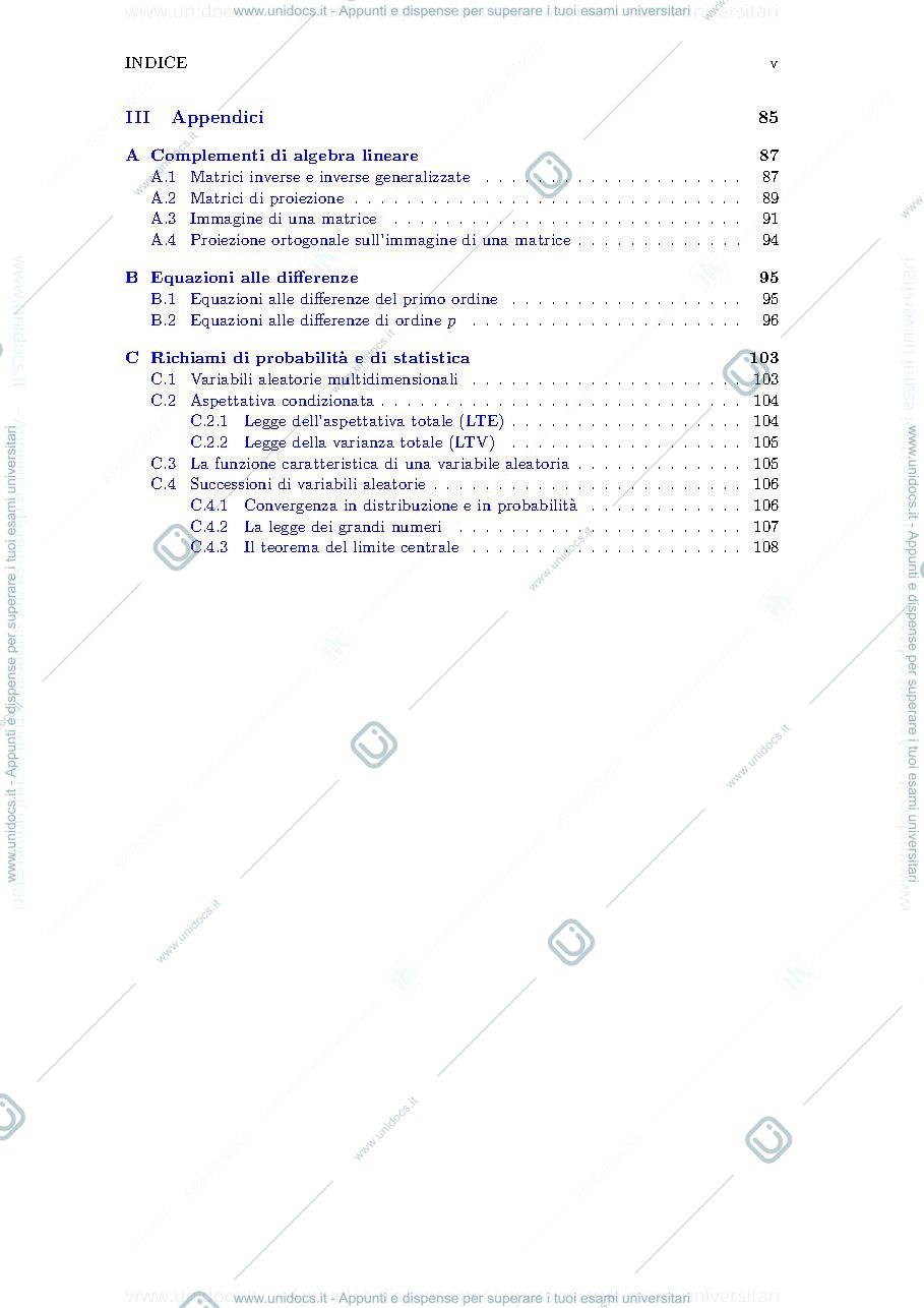 Anteprima pagina 5 — Econometria