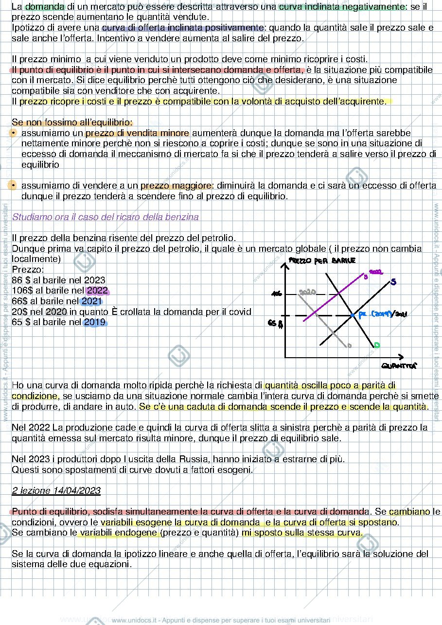 Anteprima pagina 2 — MICROECONOMIA 