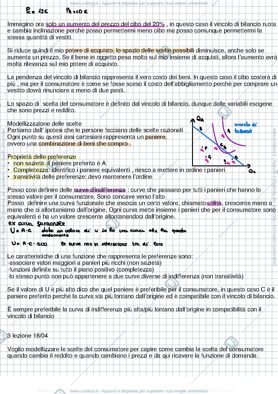 Anteprima pagina 4 — MICROECONOMIA 