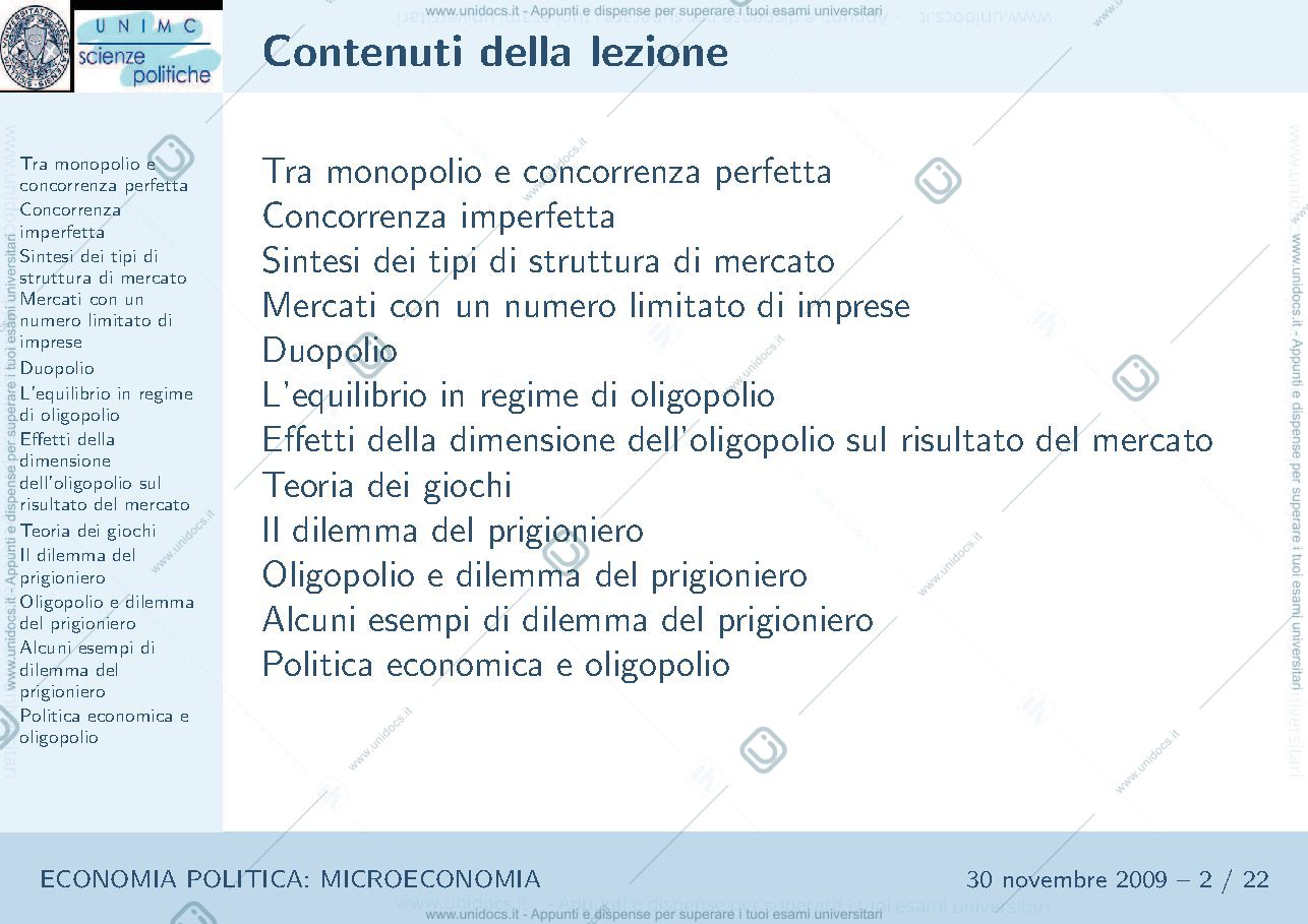 Anteprima pagina 2 — OLIGOPOLIO