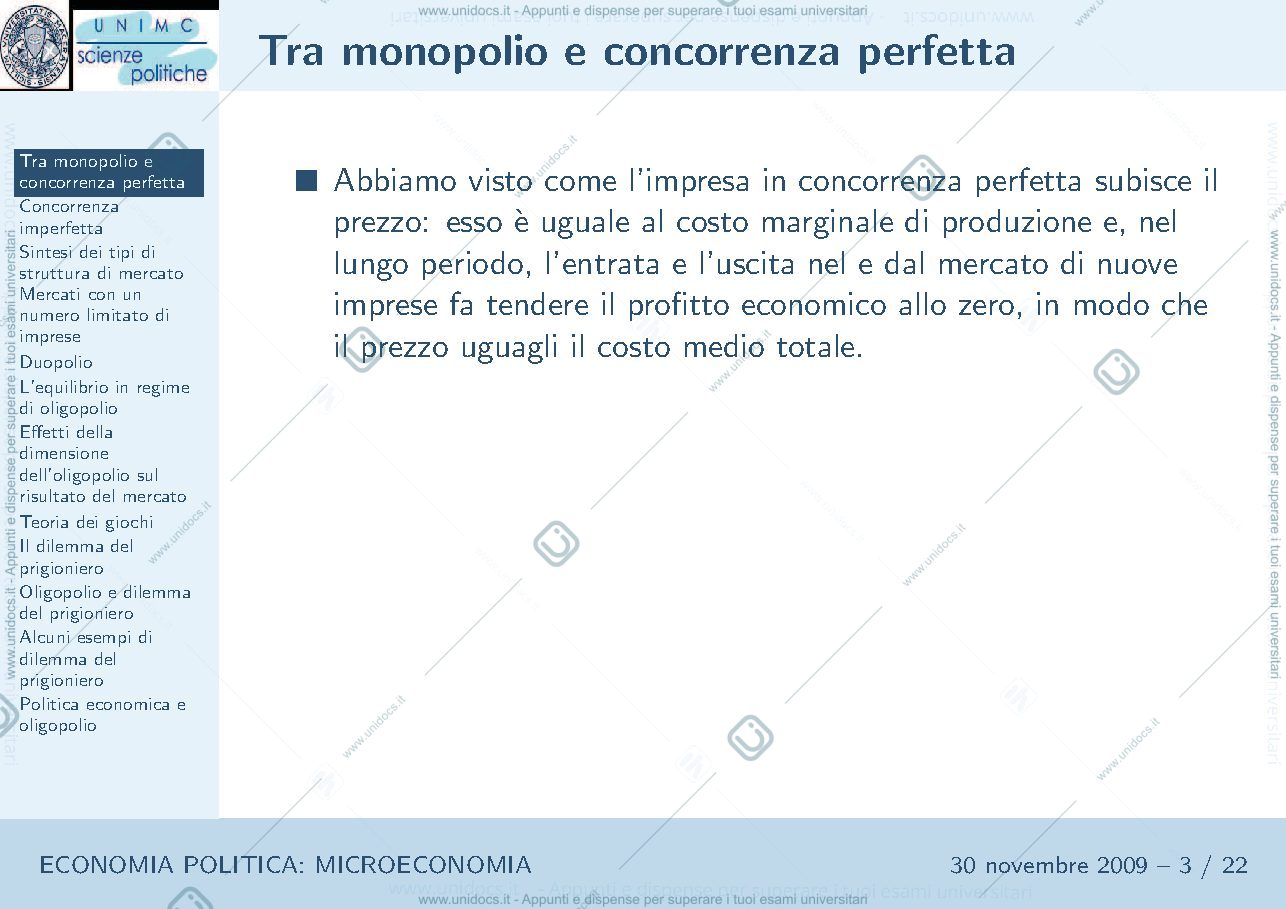 Anteprima pagina 3 — OLIGOPOLIO