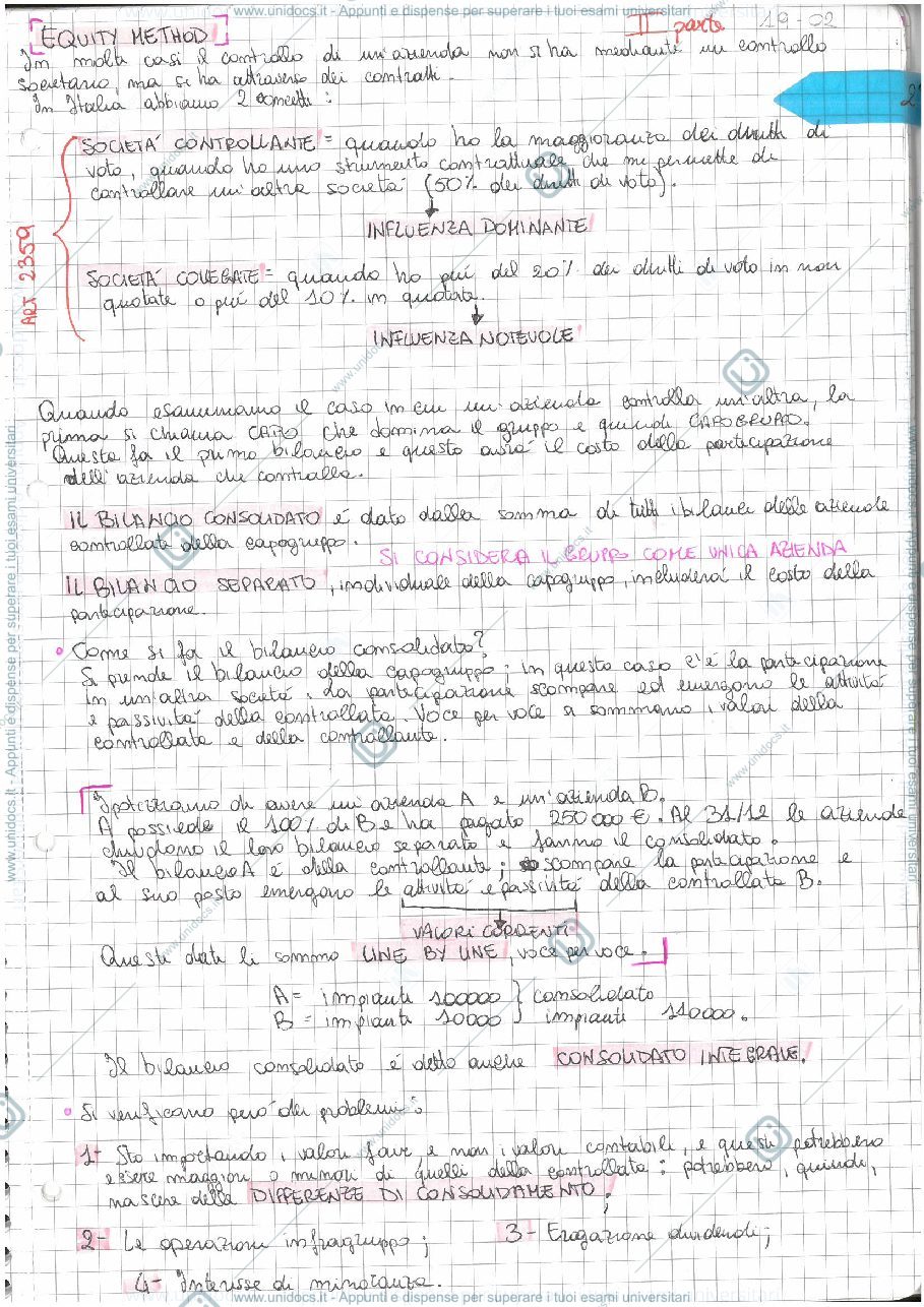 Anteprima pagina 1 — Seconda parte del corso 