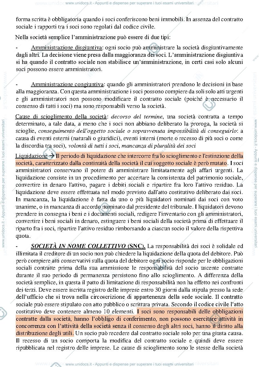 Anteprima pagina 2 —  ECONOMIA AZIENDALE COMPLETO PARTE 1.pdf