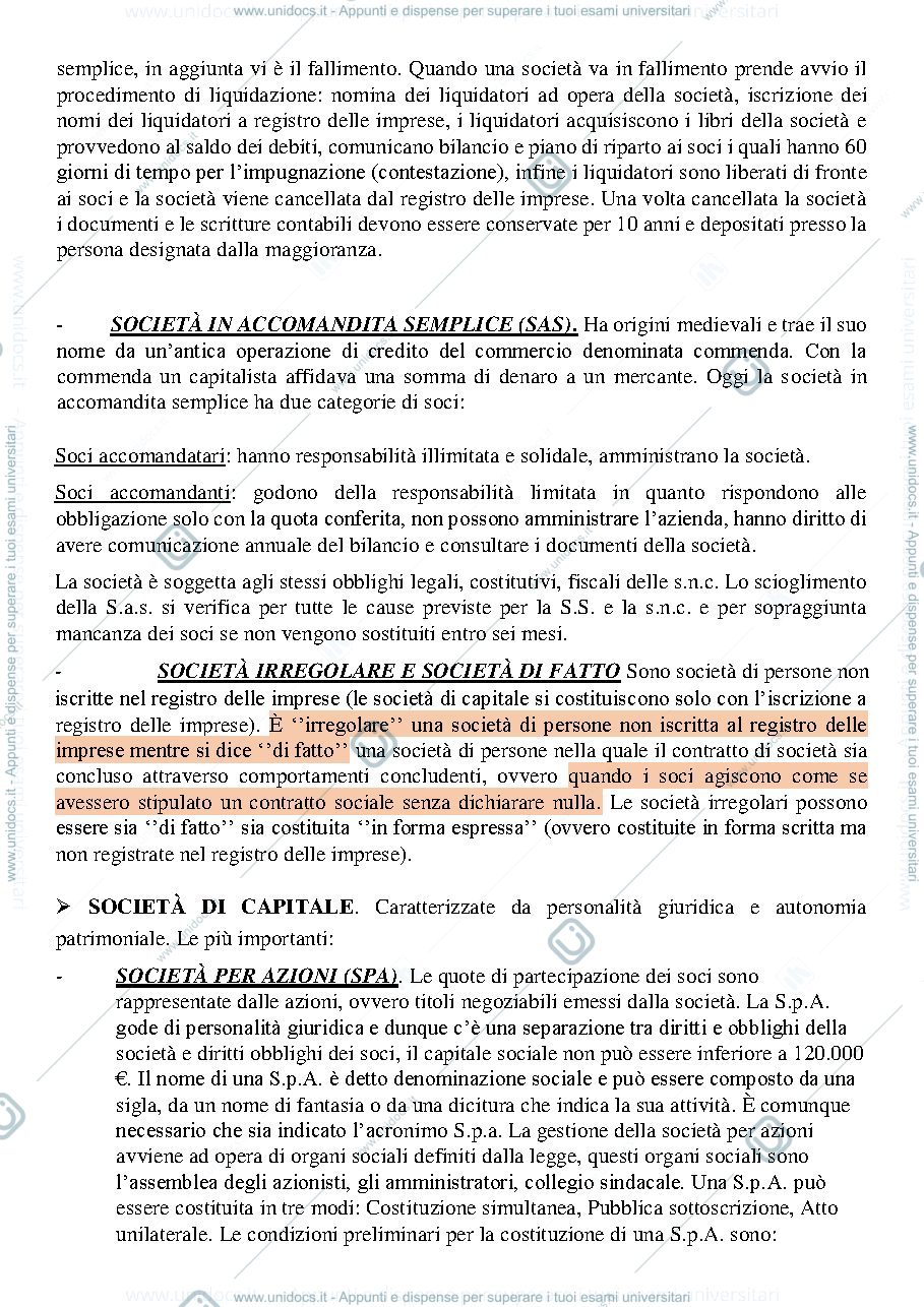 Anteprima pagina 3 —  ECONOMIA AZIENDALE COMPLETO PARTE 1.pdf