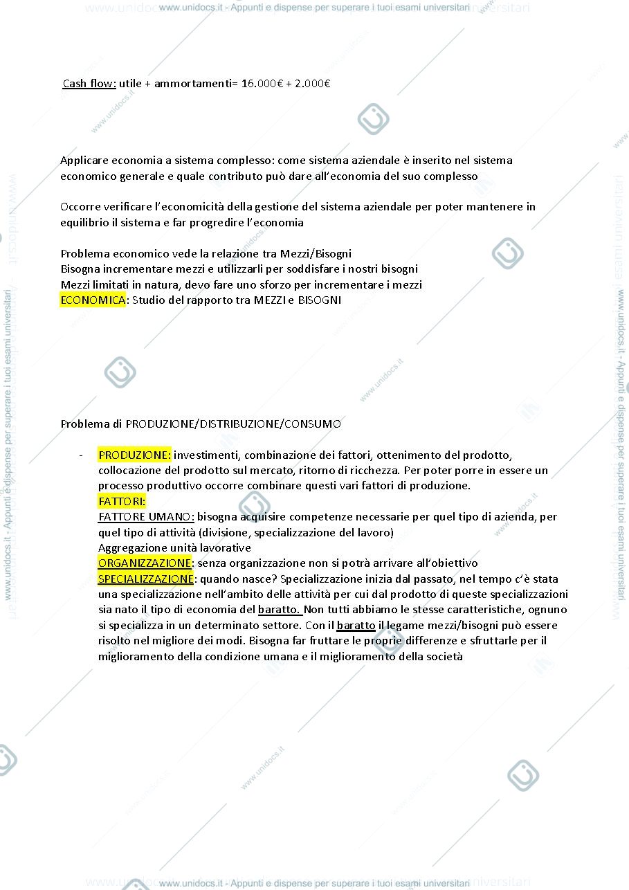 Anteprima pagina 5 — APPUNTI LEZIONI STAFFA E VENEZIA ECONOMIA AZIENDALE