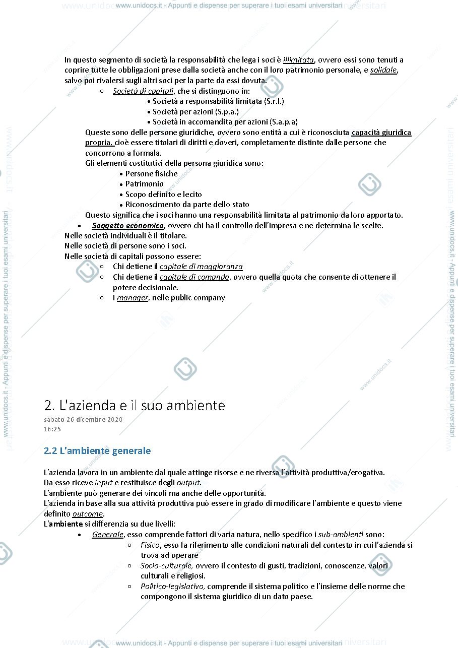Anteprima pagina 2 — Economia Aziendale
