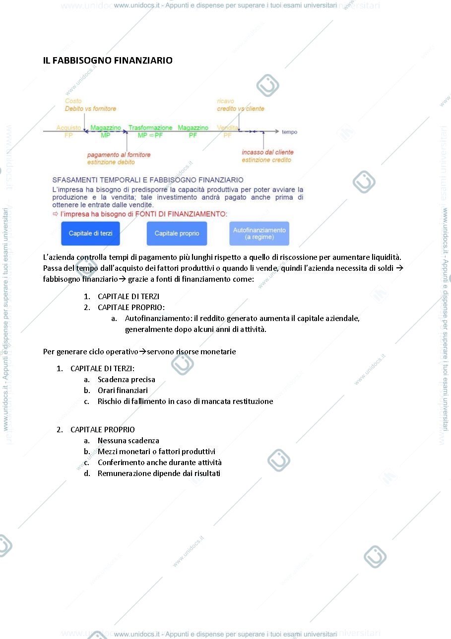 Anteprima pagina 2 — appunti economia aziendale e applicata 