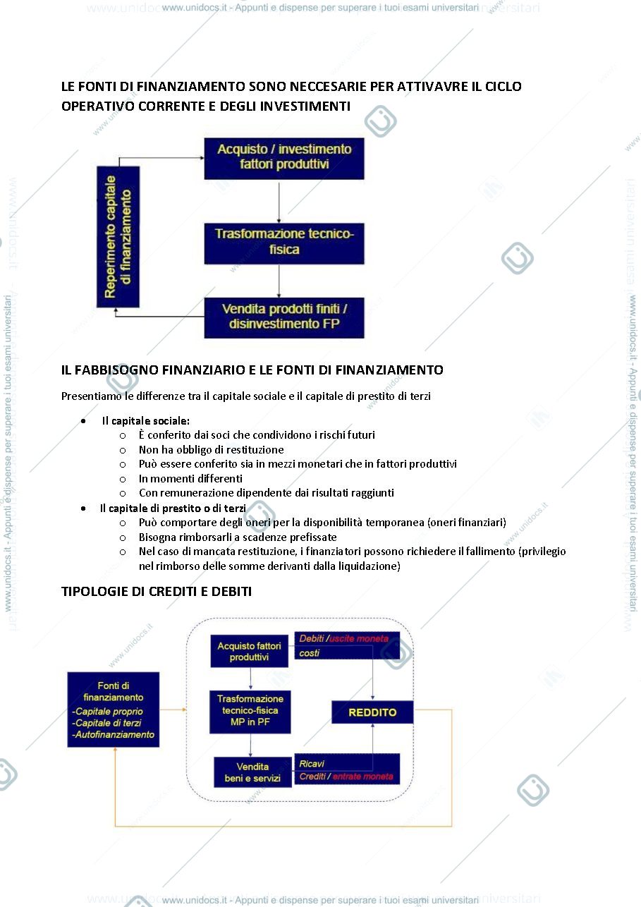 Anteprima pagina 3 — appunti economia aziendale e applicata 