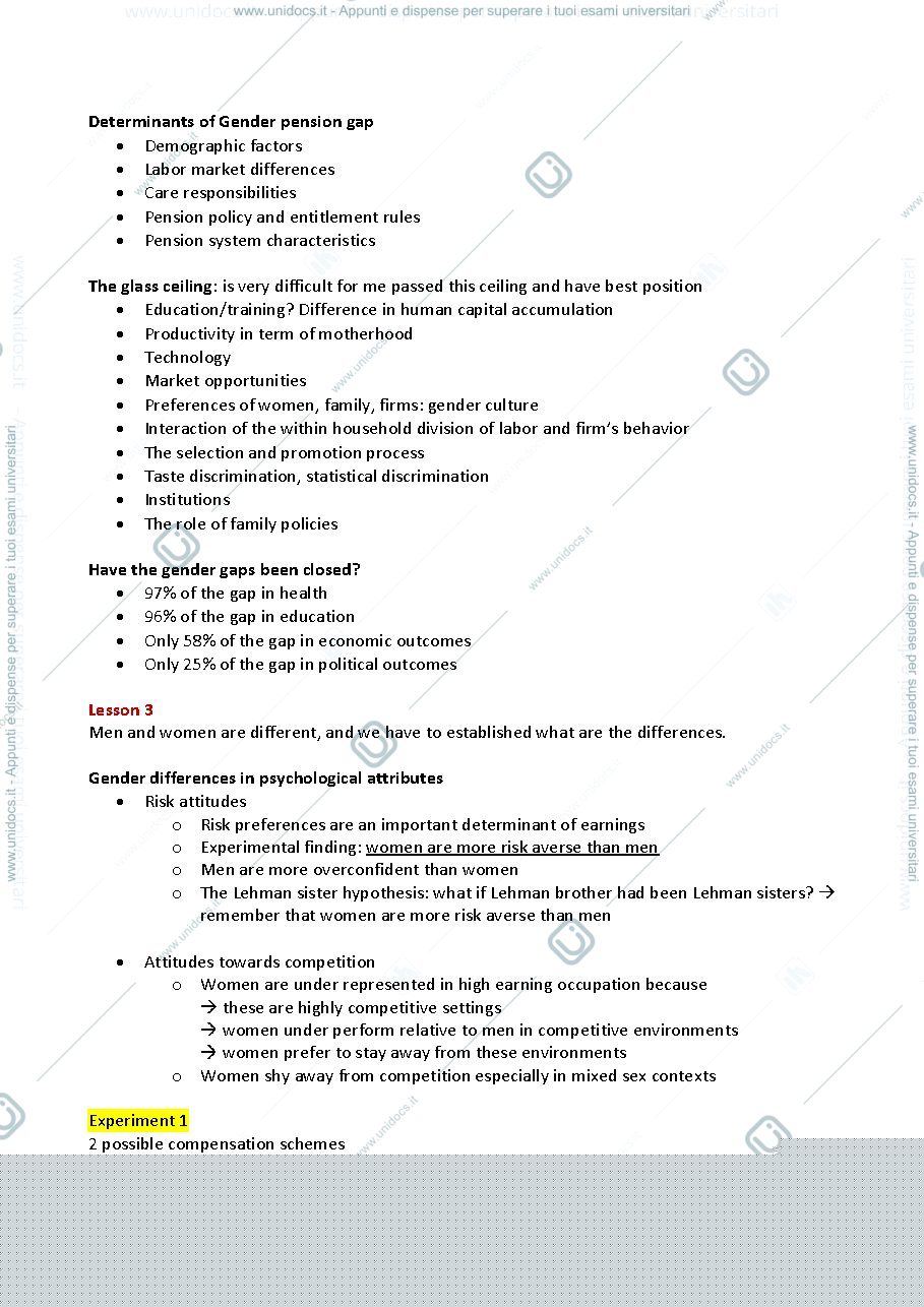 Anteprima pagina 3 — Appunti lezione di diversity management and policies 