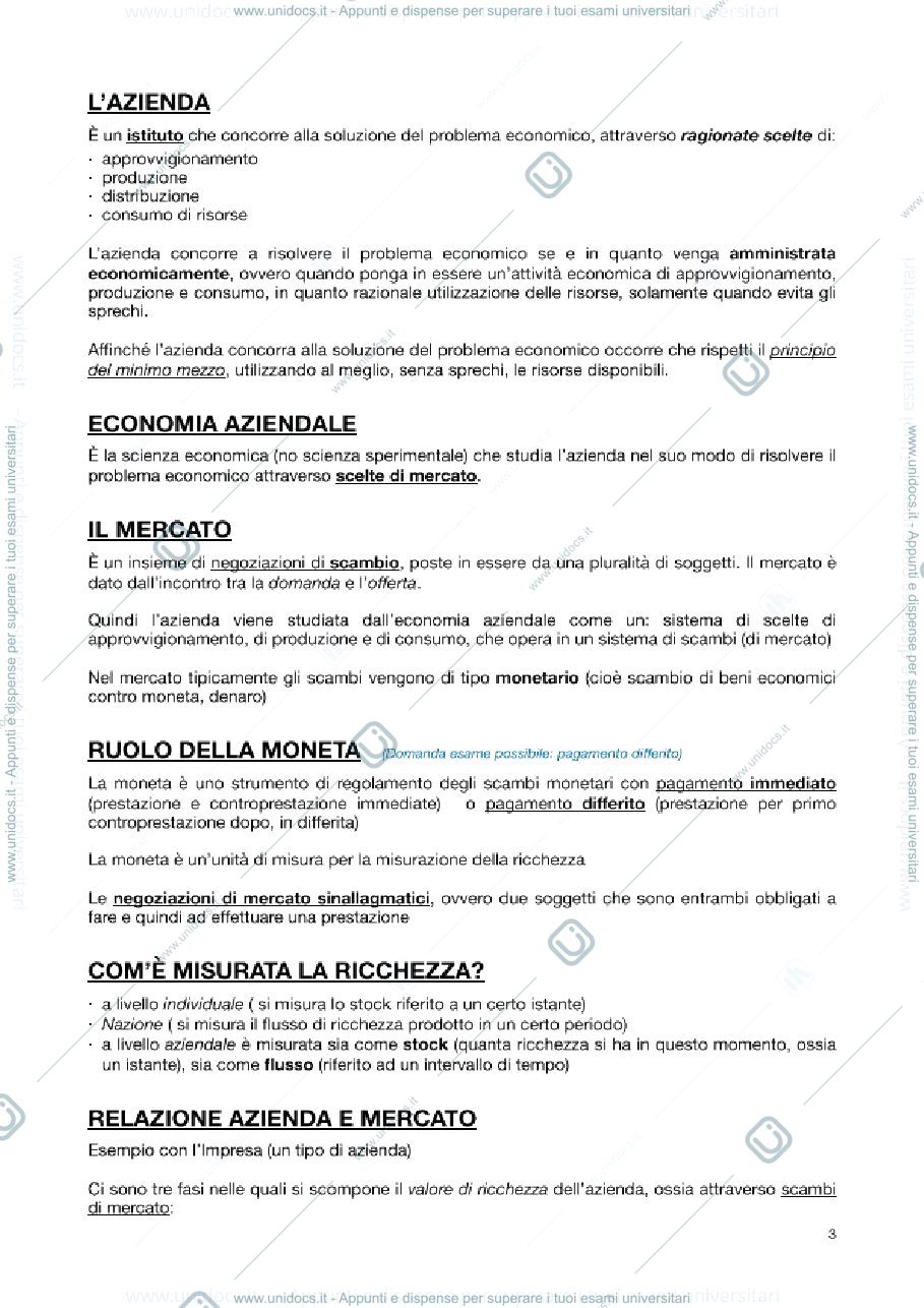 Anteprima pagina 3 — appunti di lezione prof clerici