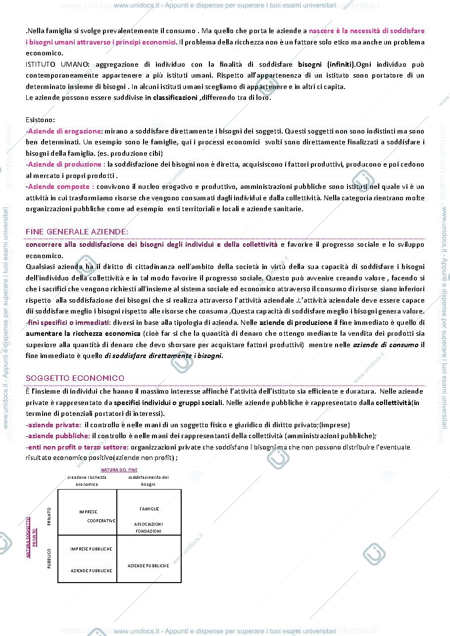 Anteprima pagina 3 — Riassunti  economia (libro:Brusa)
