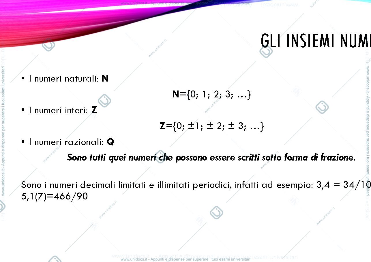 Anteprima pagina 2 — Numeri reali e intervalli