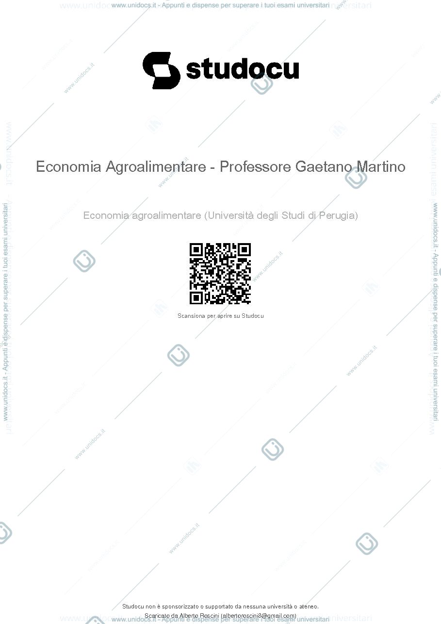 Anteprima pagina 1 — agroalimentare 