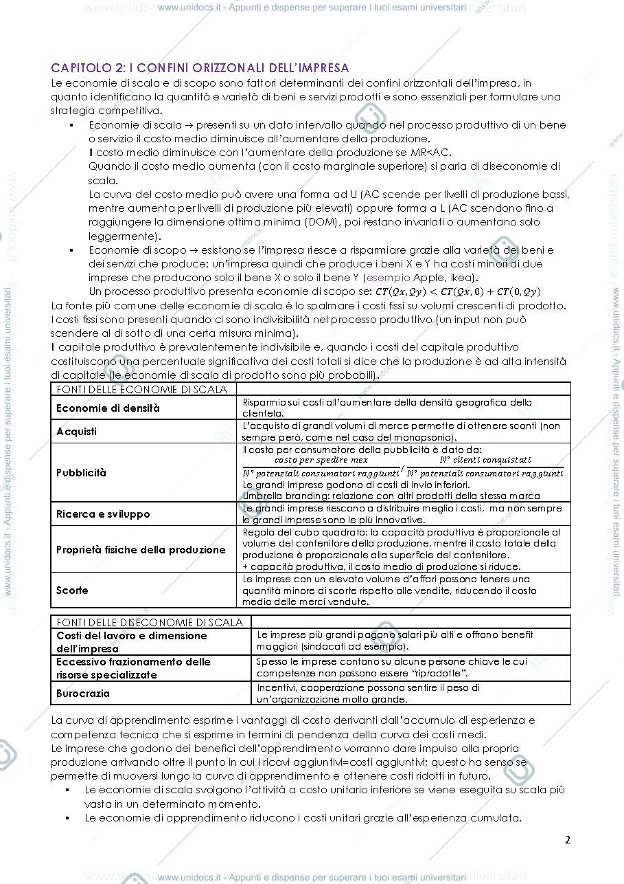 Anteprima pagina 2 — Modulo B economia aziendale