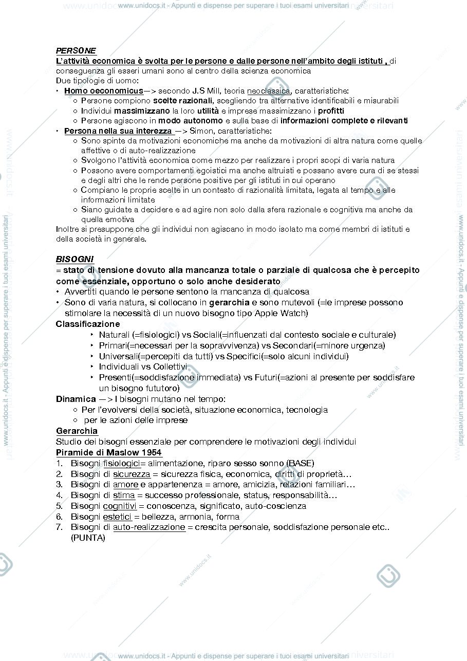 Anteprima pagina 2 — Appunti primo modulo Economia Aziendale 