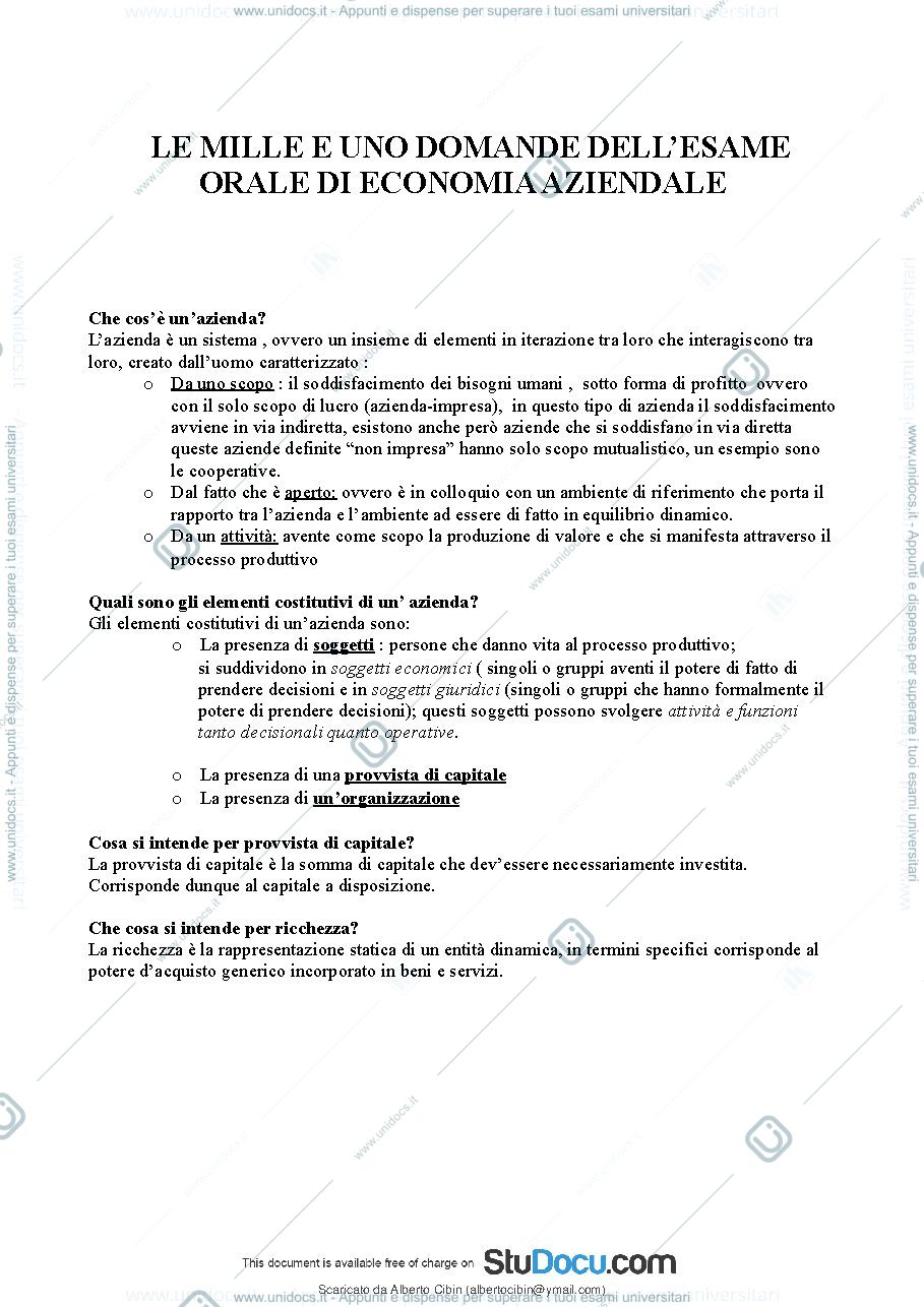 Anteprima pagina 2 — Esercizio propedeuco all'esame