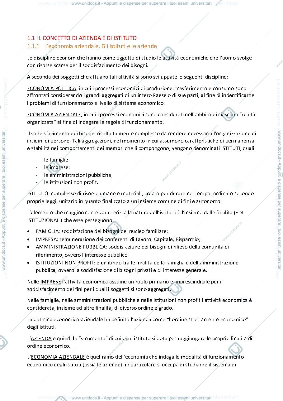Anteprima pagina 2 — ECONOMIA AZIENDALE