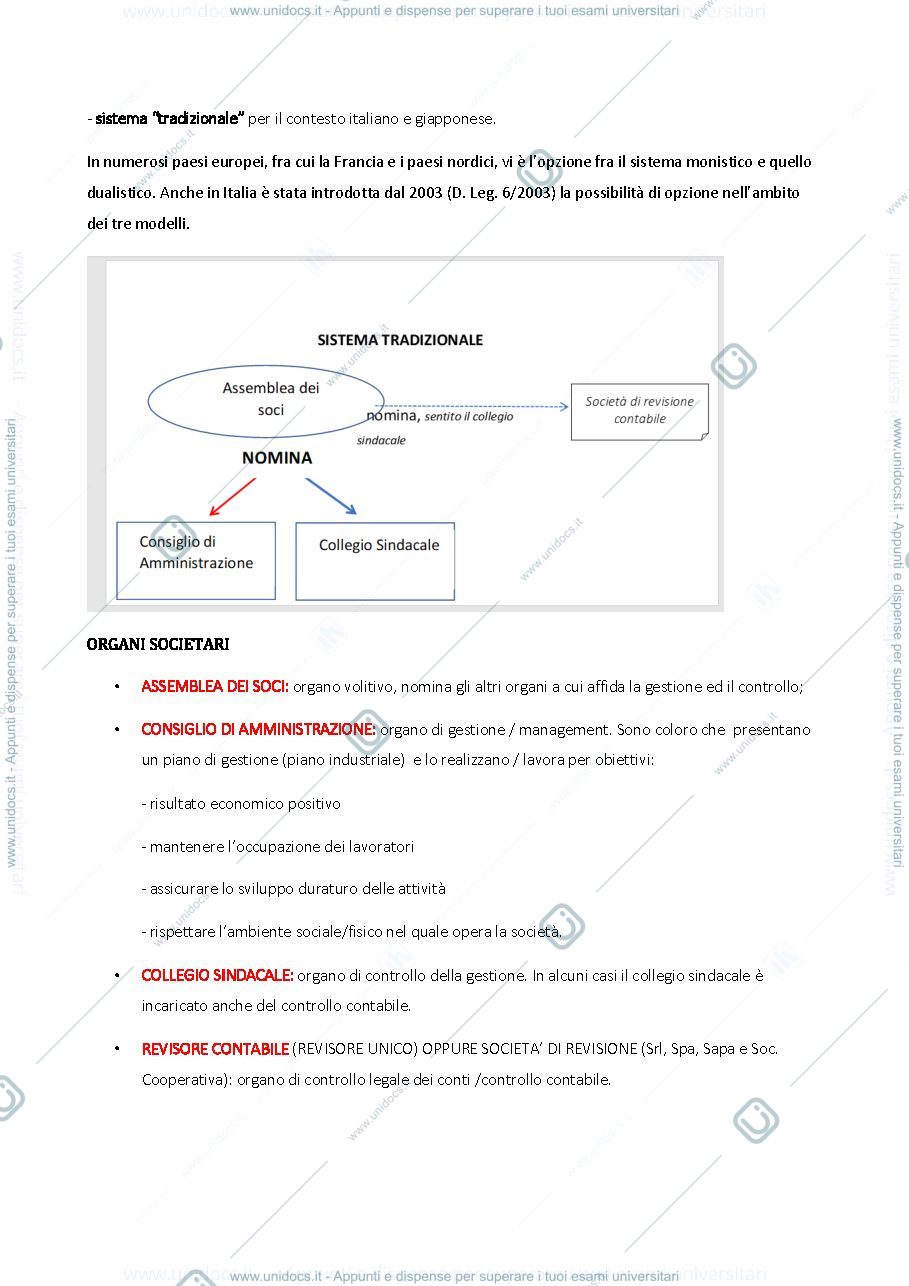 Anteprima pagina 3 — APPUNTI FREQUENTANTI ECONOMIA AZIENDALE 