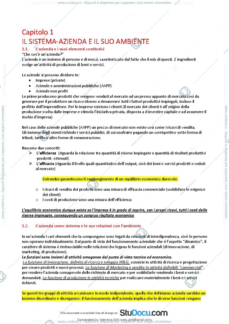 Anteprima pagina 2 — Economia aziendale