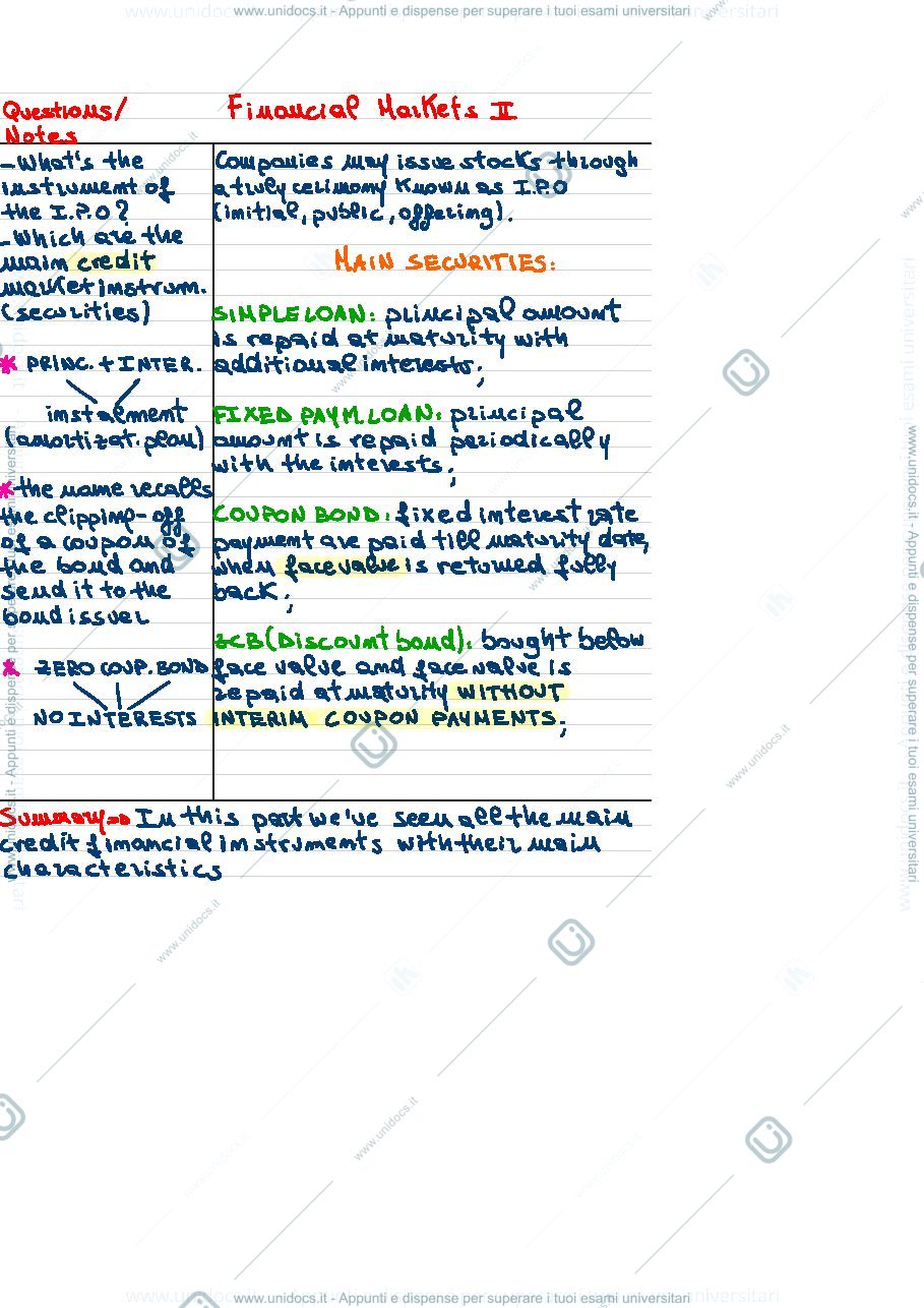 Anteprima pagina 3 — Financial Markets