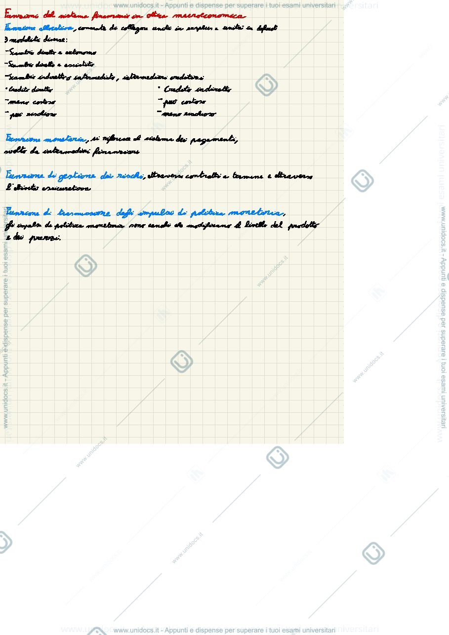 Anteprima pagina 4 — Economia degli intermediari finanziari
