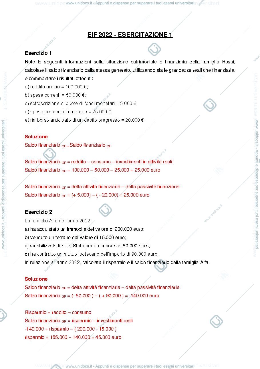 Anteprima pagina 1 — Eif esercizi