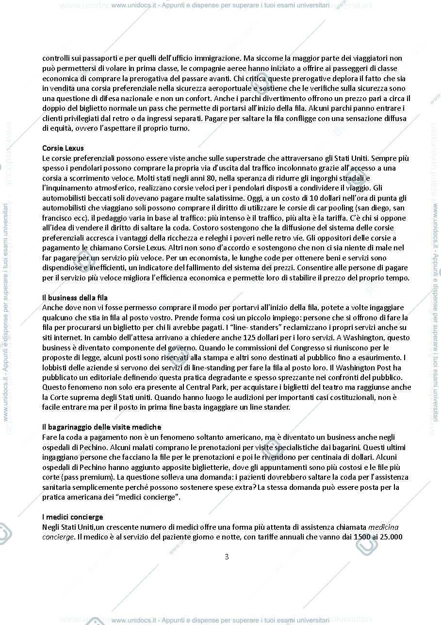 Anteprima pagina 3 — quello che i soldi non possono comprare