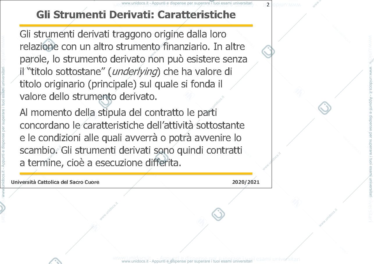 Anteprima pagina 2 — Slides Opzioni