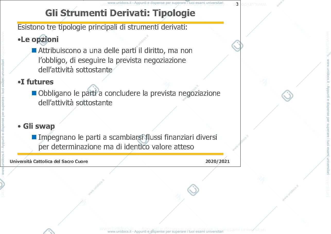 Anteprima pagina 3 — Slides Opzioni