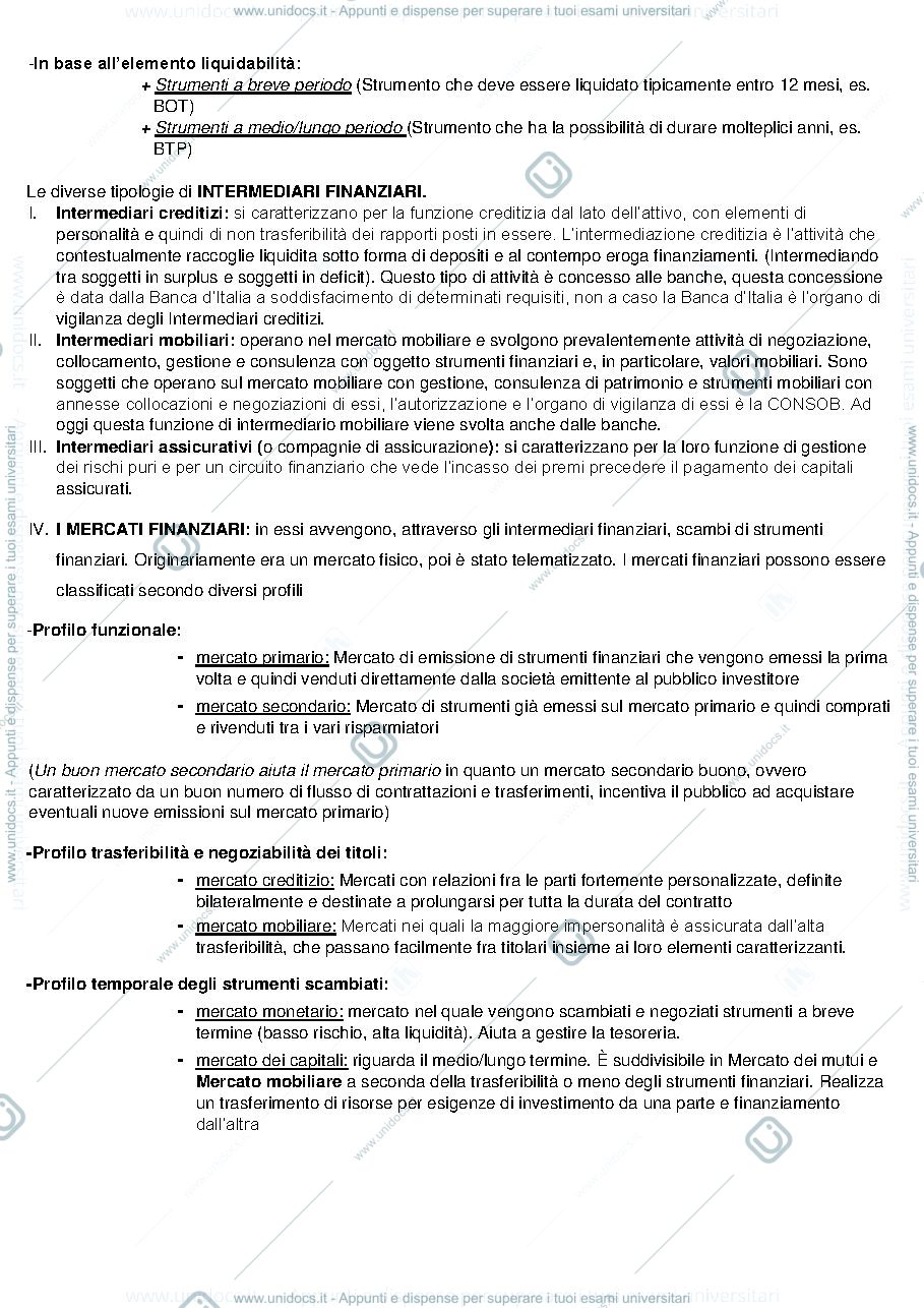 Anteprima pagina 2 — Riassunto mobiliare 