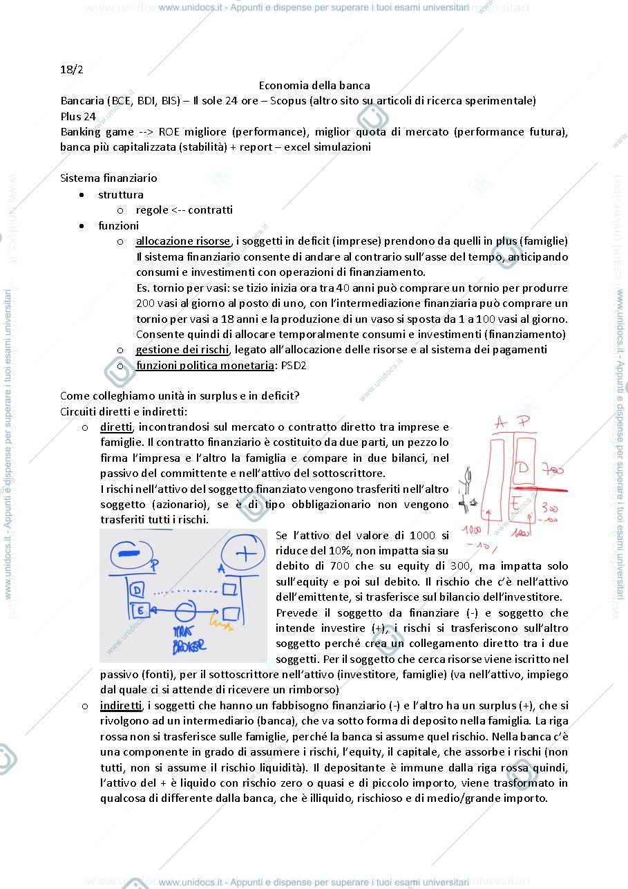 Anteprima pagina 1 — Appunti lezione