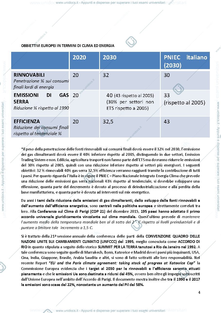 Anteprima pagina 4 — Appunti corso di Economia dell'Ambiente e dell'Energia