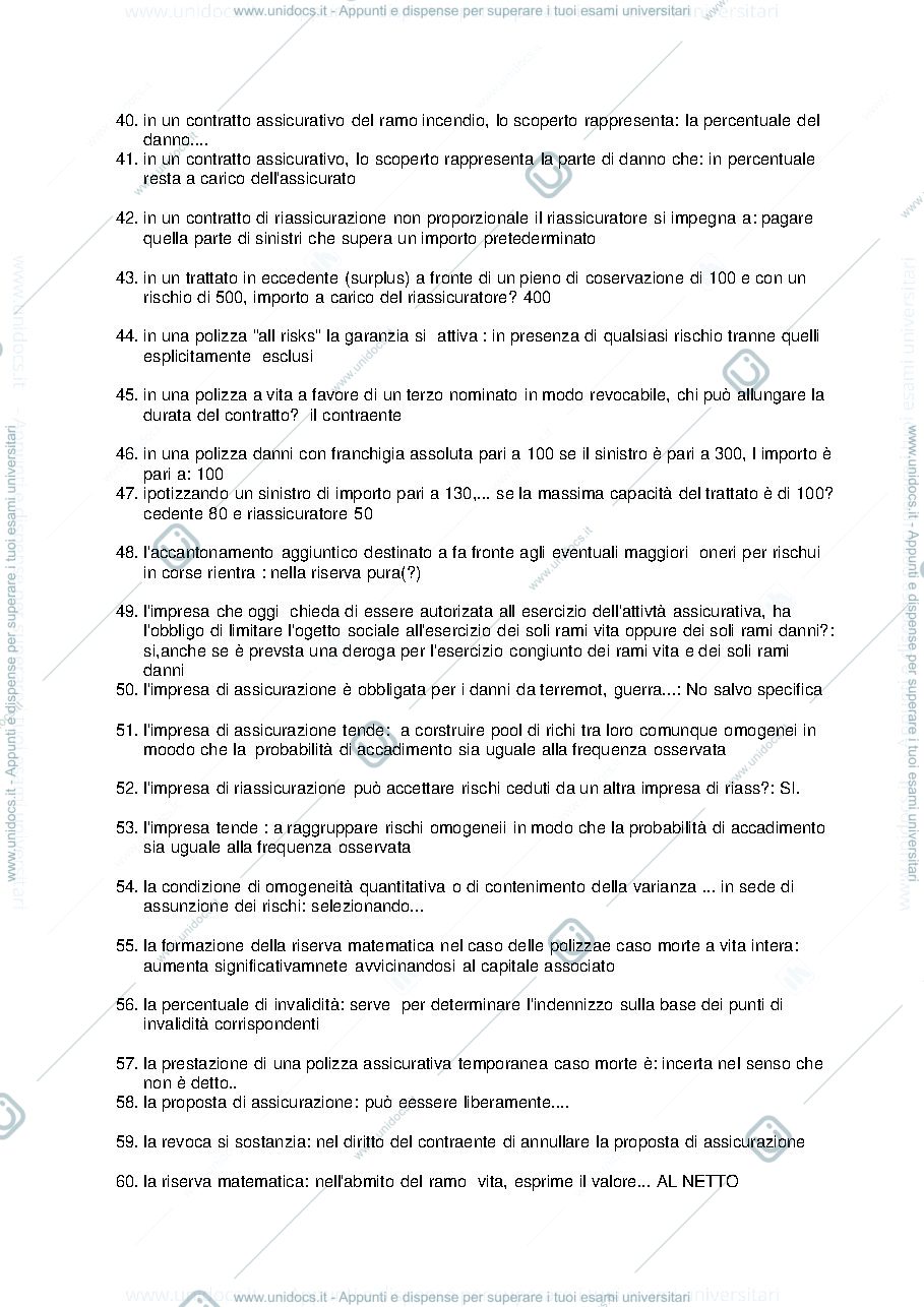 Anteprima pagina 3 — Domande D'esame