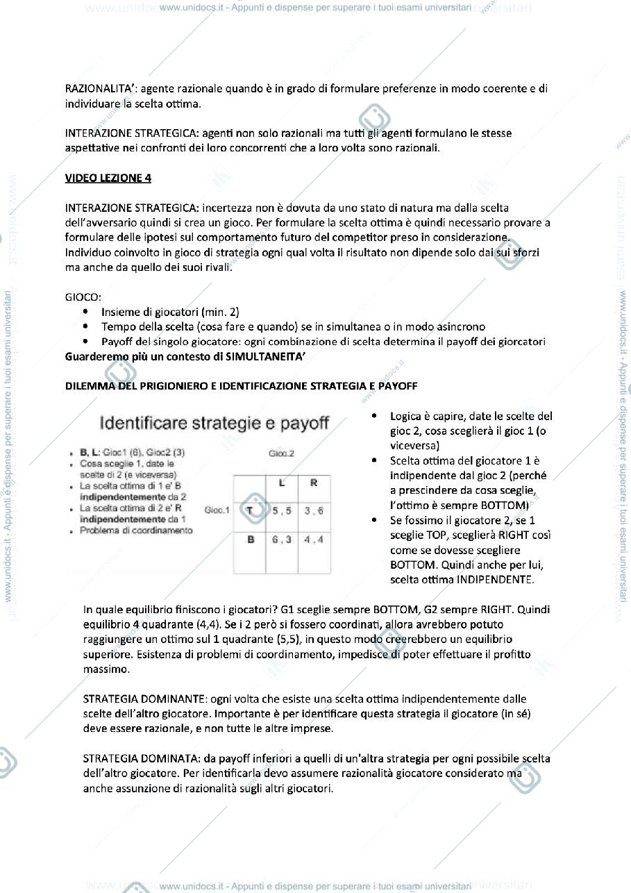 Anteprima pagina 2 — Programma d'esame da "Video-lezioni integrate" 