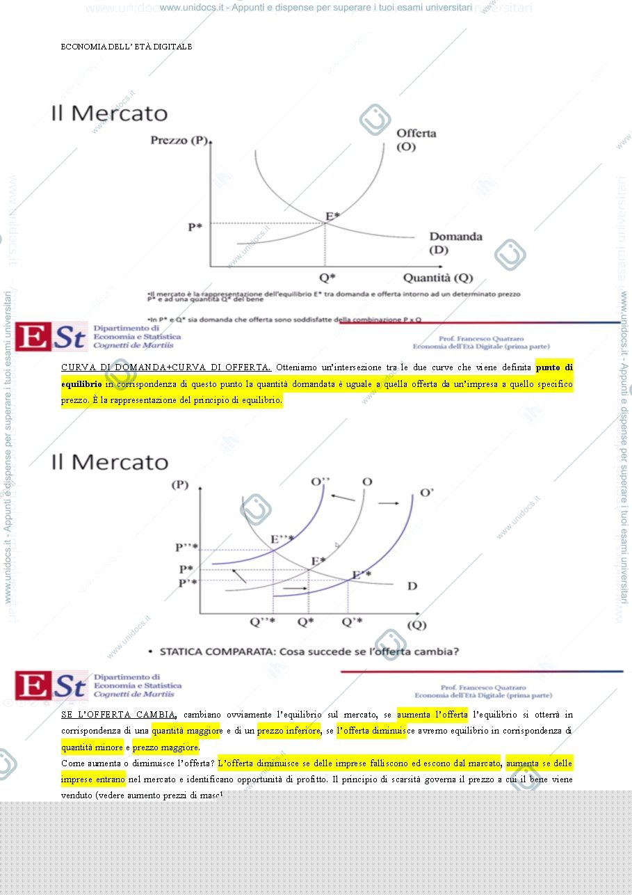 Anteprima pagina 3 — Microeconomia Quatraro