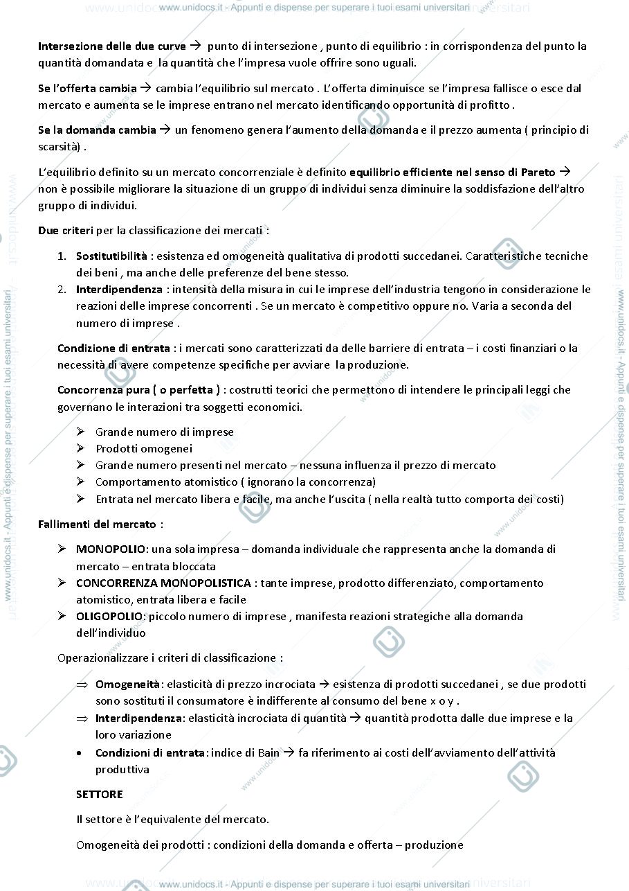 Anteprima pagina 3 — Appunti videolezioni economia/riassunto alcuni capitoli libro 