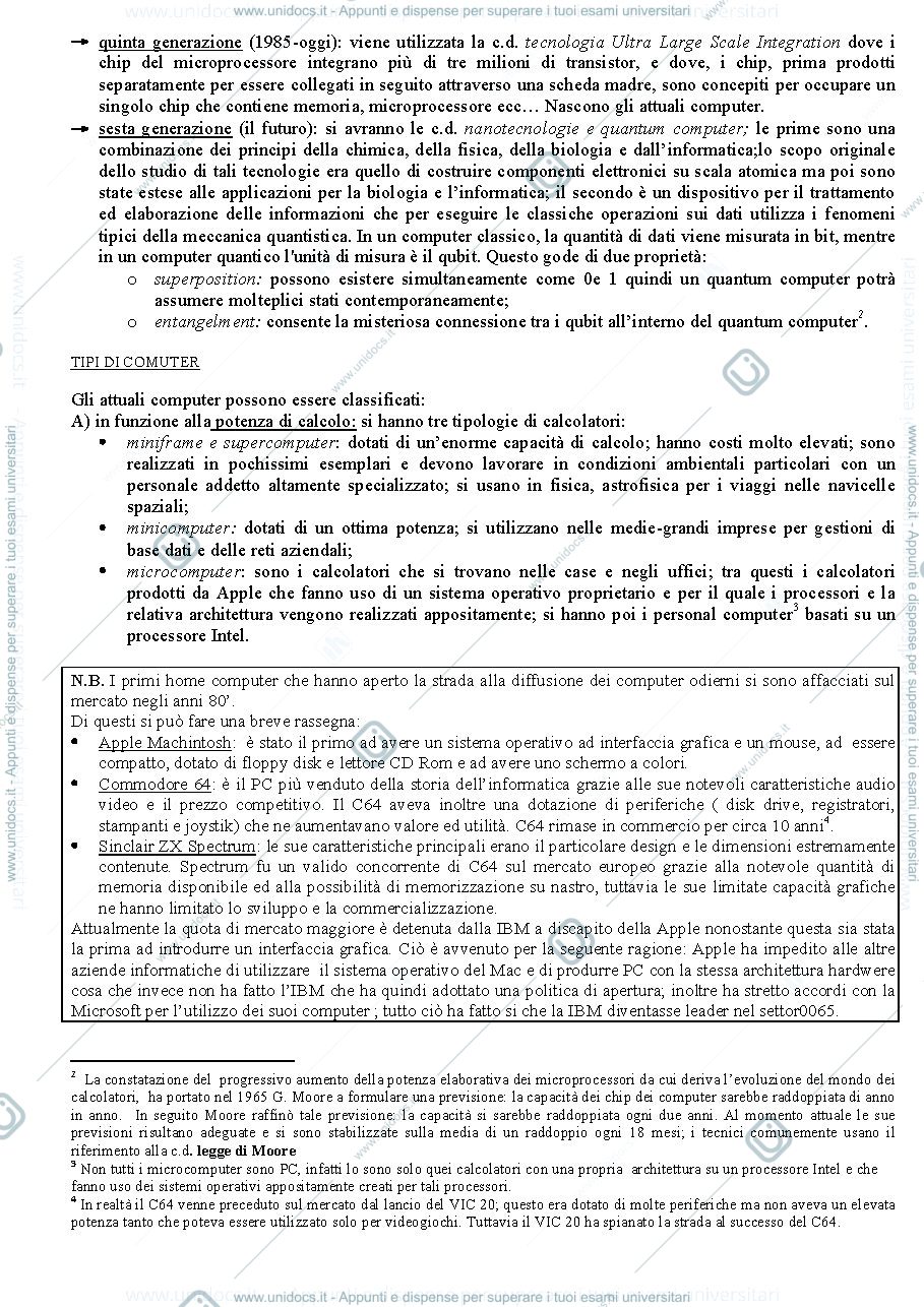 Anteprima pagina 3 — TECNOLOGIA DELL'INFORMAZIONE
