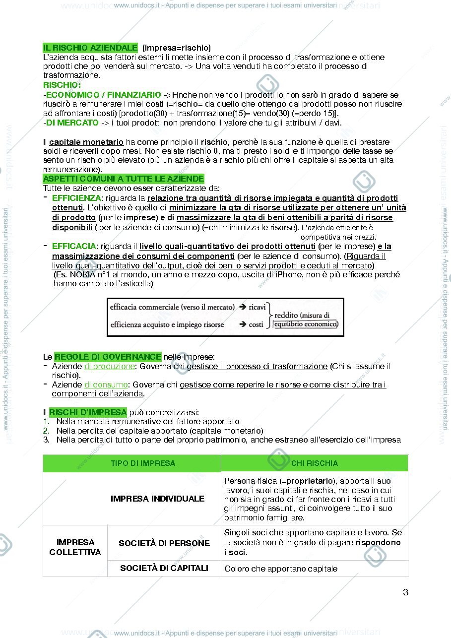 Anteprima pagina 3 — Economia e contabilità aziendale