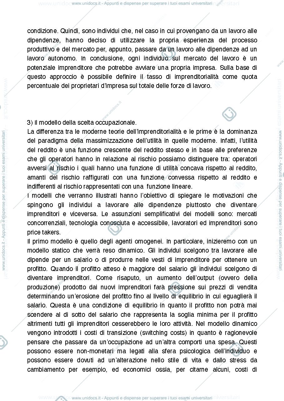 Anteprima pagina 2 — Domande esami passati Economia e dinamica industriale