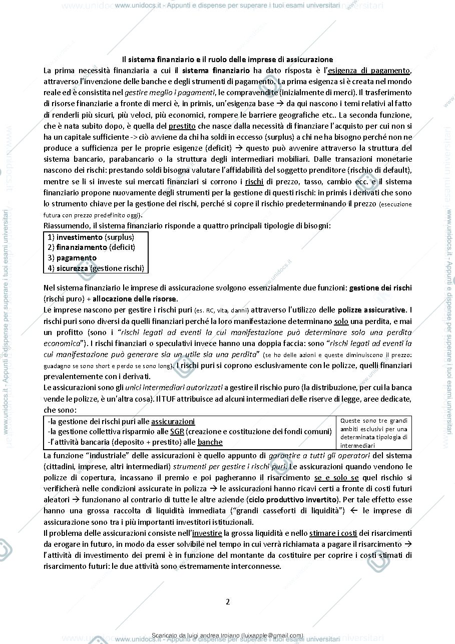 Anteprima pagina 3 — economia e gestione delle imprese di assicurazione
