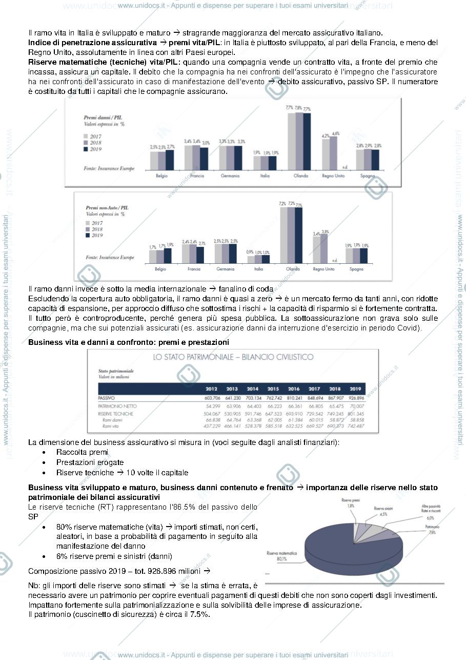 Anteprima pagina 3 — 1 - Introduzione al mercato assicurativo