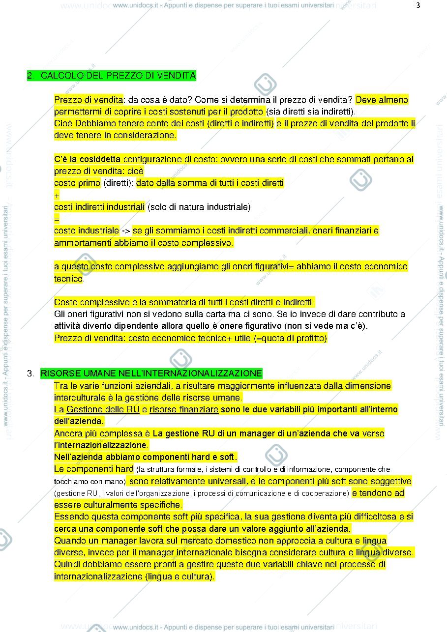 Anteprima pagina 3 — DOMANDE PIU' FREQUENTI - GALDINI - ECONOMIA