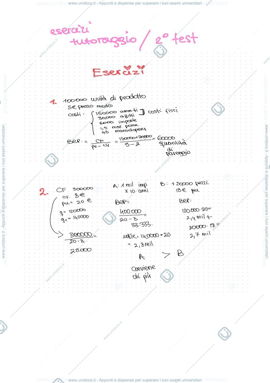 Anteprima pagina 1 — egi esercizi
