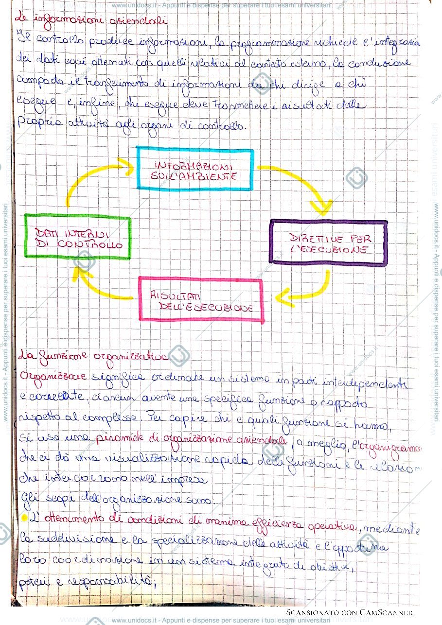 Anteprima pagina 2 — Sistema di organizzazione e controllo