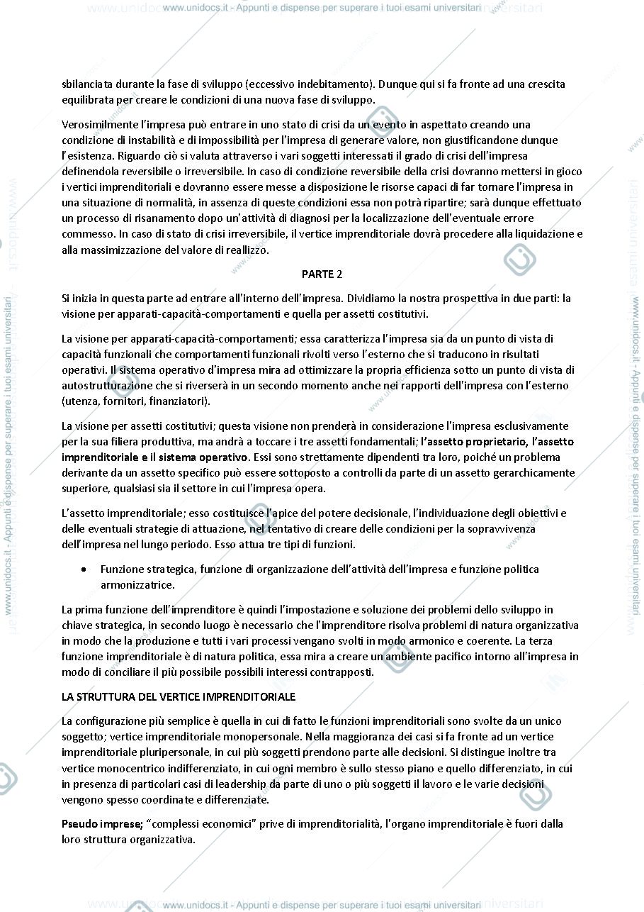 Anteprima pagina 3 — Economia e Gestione delle Imprese