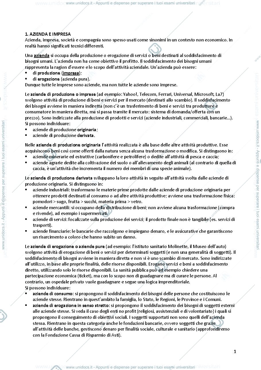 Anteprima pagina 1 — economia e gestione...