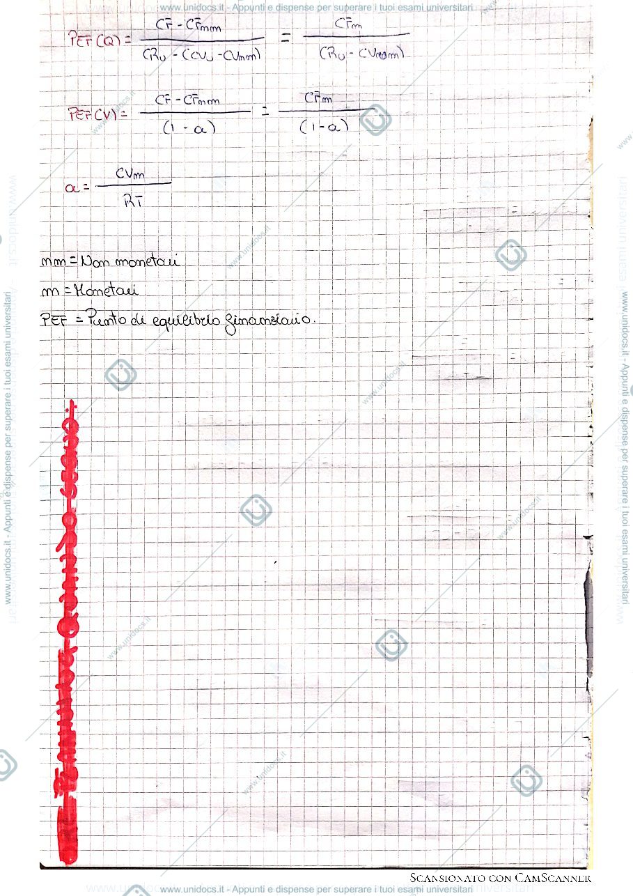 Anteprima pagina 2 — Esercitazione BEP e analisi di bilancio