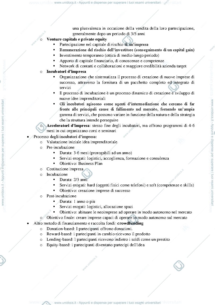 Anteprima pagina 3 — Riassunto di Economia e Organizzazione Aziendale D